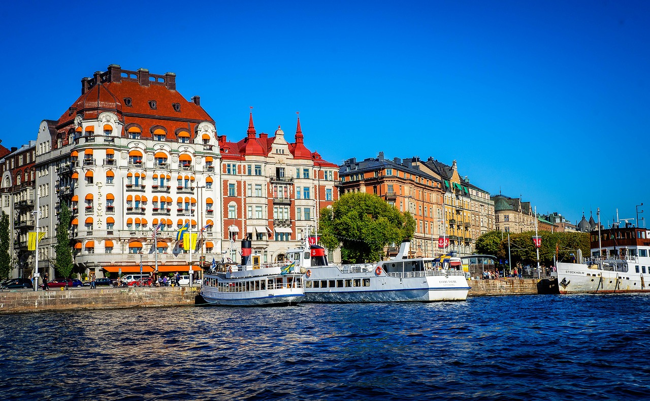 Stockholm-Schweden-Architektur-City-Alt-Skandinavien